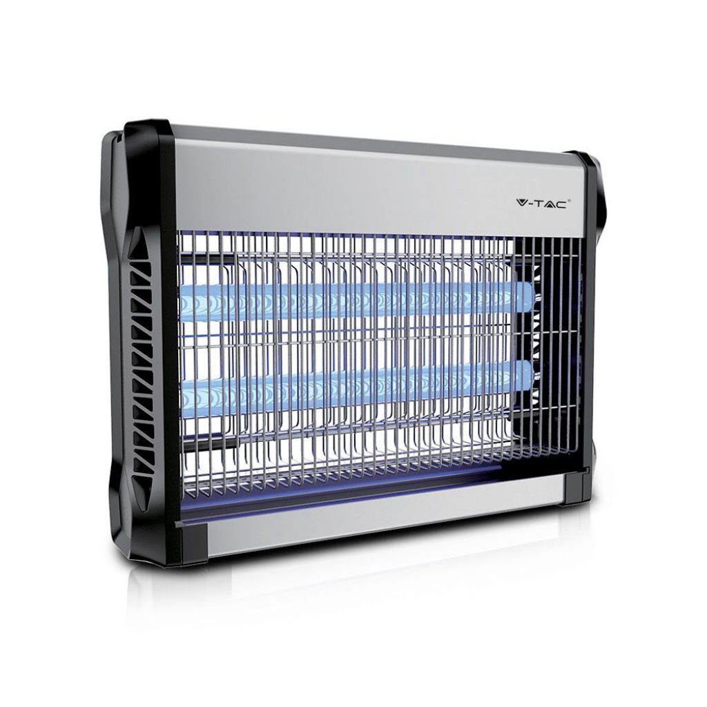 Zanzariera Elettrica con Tubi T8 UV 2*10W 80mq