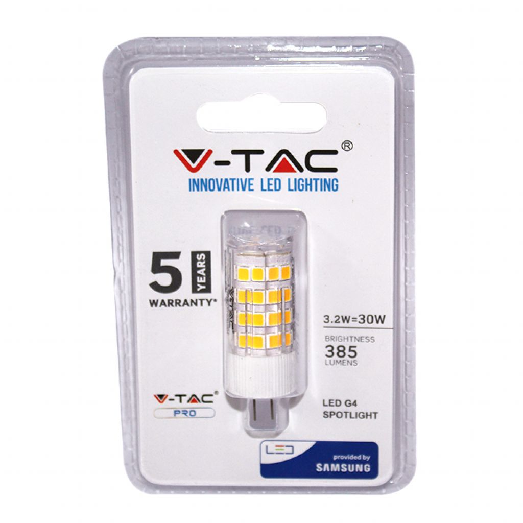 Faretto LED Chip Samsung G4 3,2W 3000K (Blister 1 pezzo)