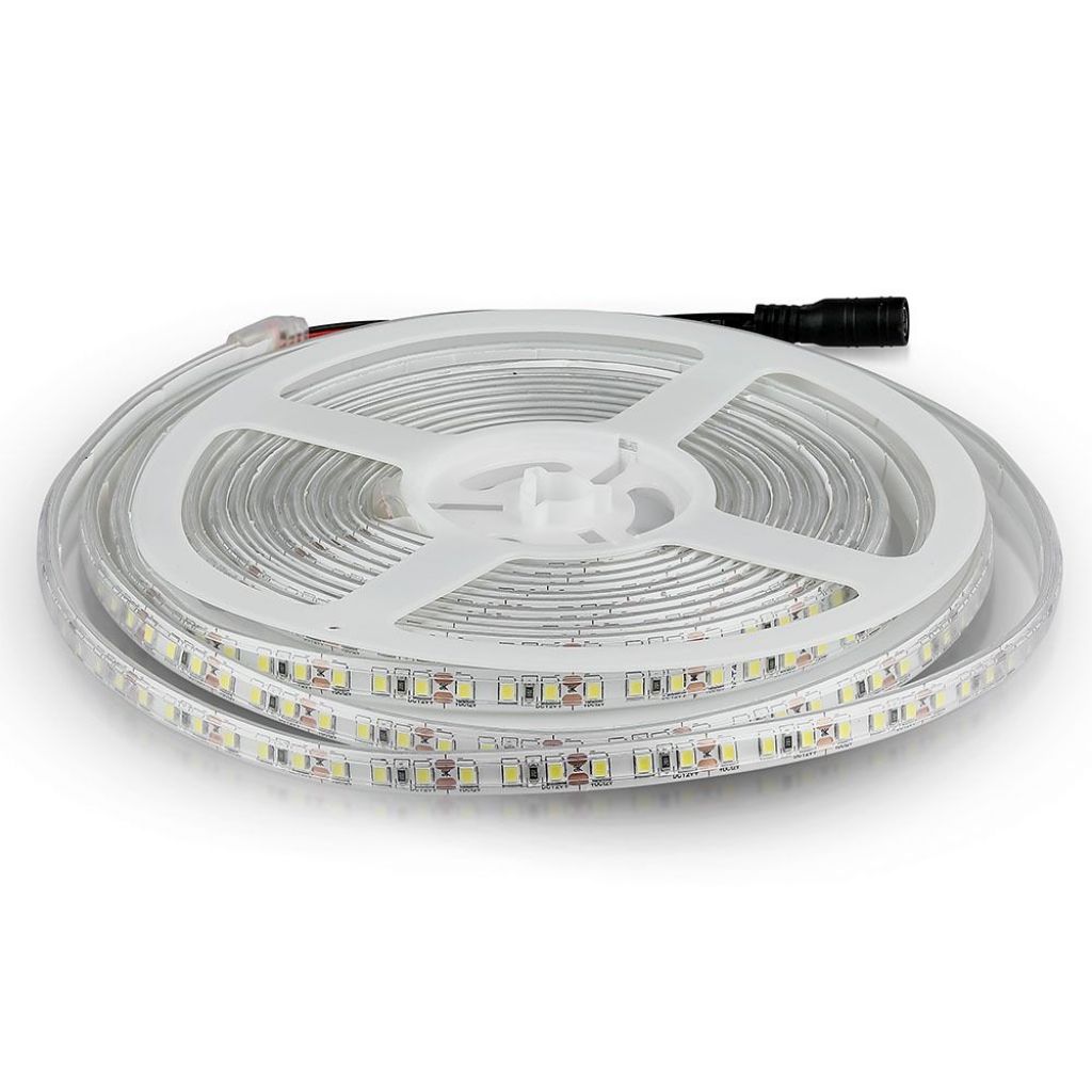Strip LED SMD3528 7,2W/m 5m 120 LED/m 12V 3000K IP65 8mm