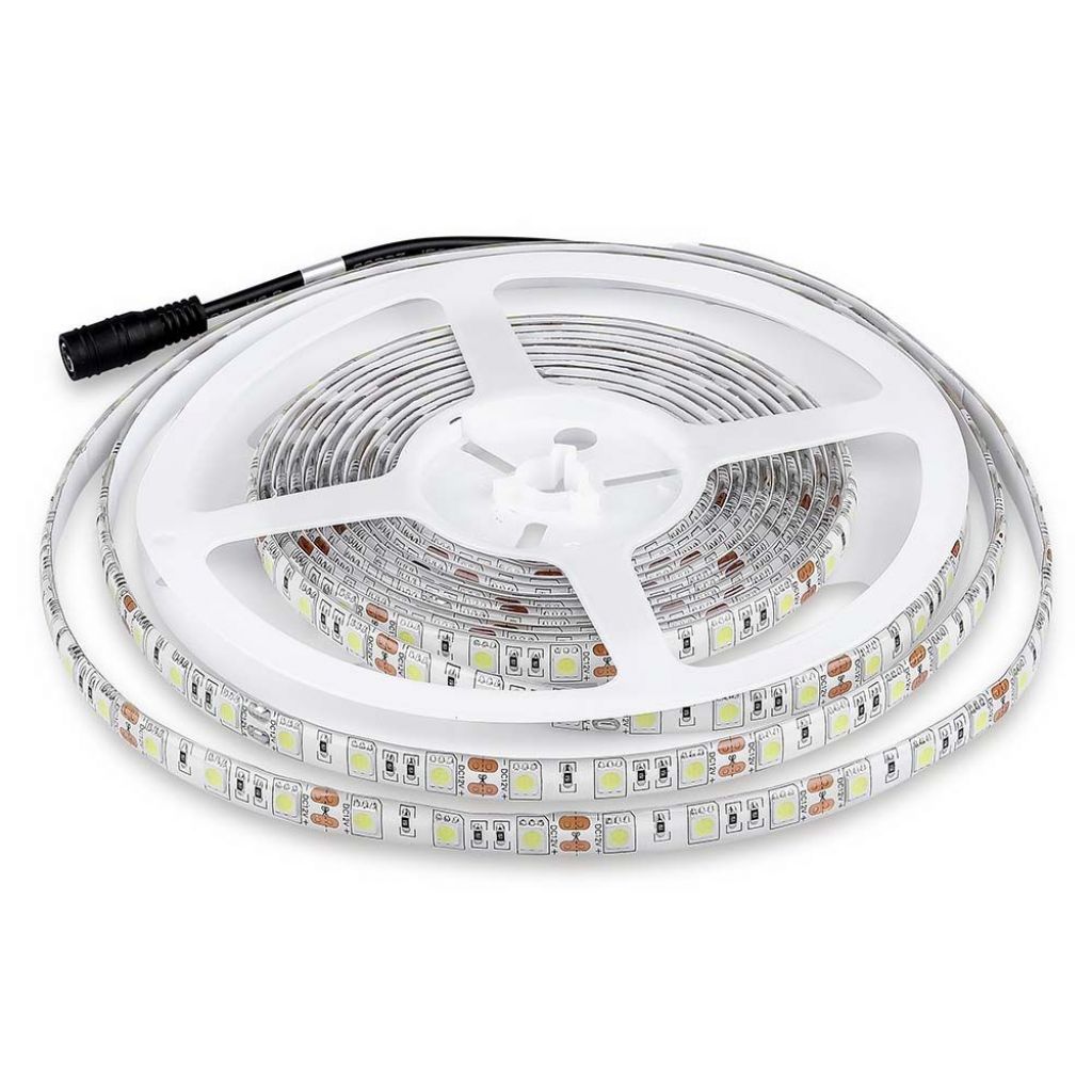 Strip LED SMD5050 11W/m 5m 60 LED/m 12V 6500K IP65 10mm