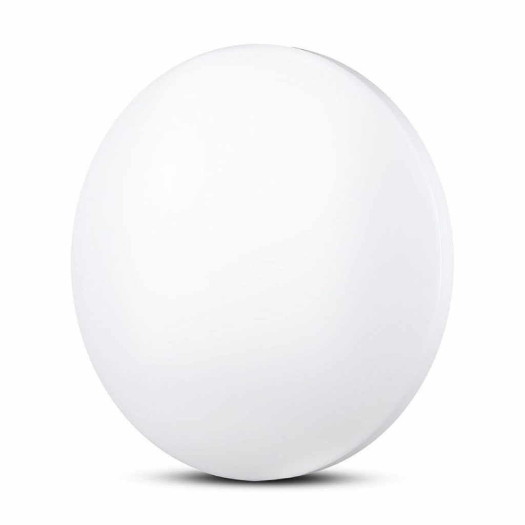Plafoniera LED Rotonda 18W con Interruttore Cambia Colore 3 in 1 Satinata d: 300mm h: 45mm