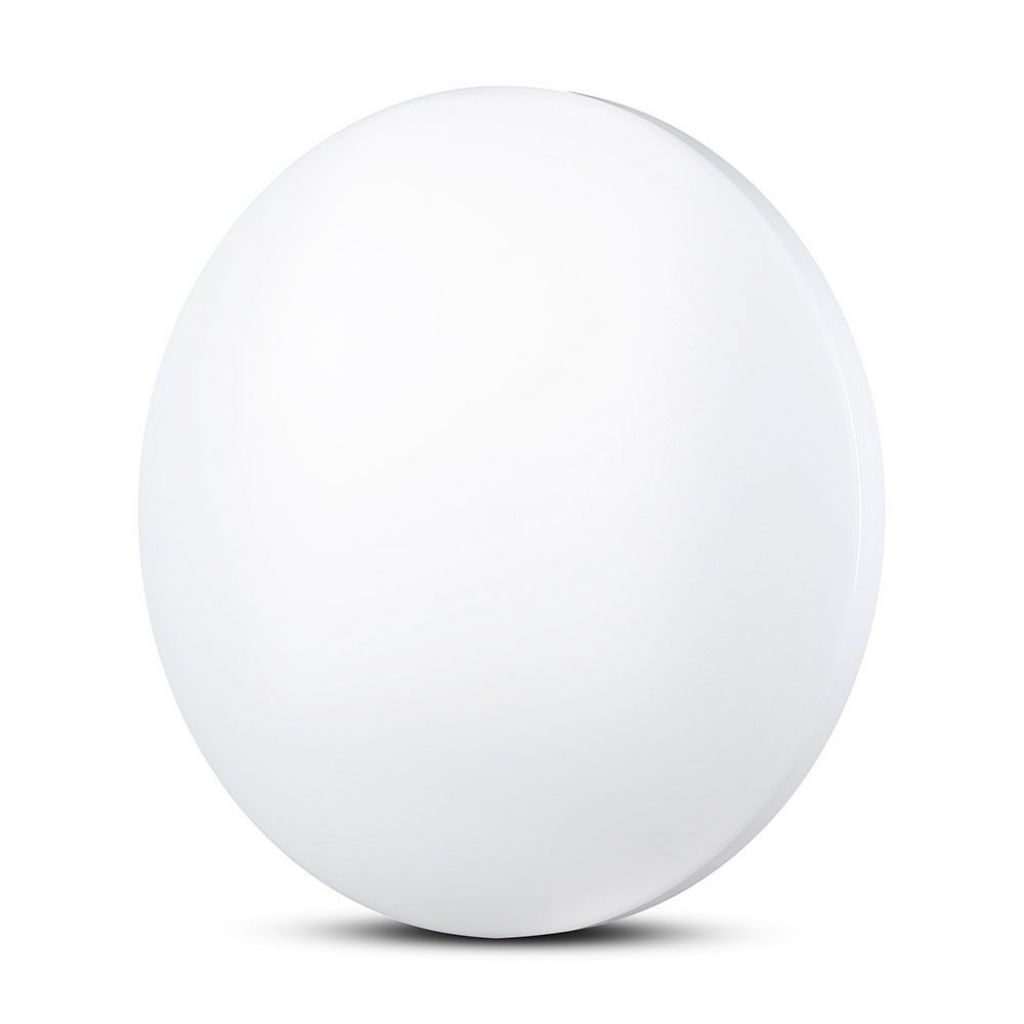 Plafoniera LED Rotonda 24W con Interruttore Cambia Colore 3 in 1 Satinata d: 350mm h: 55mm