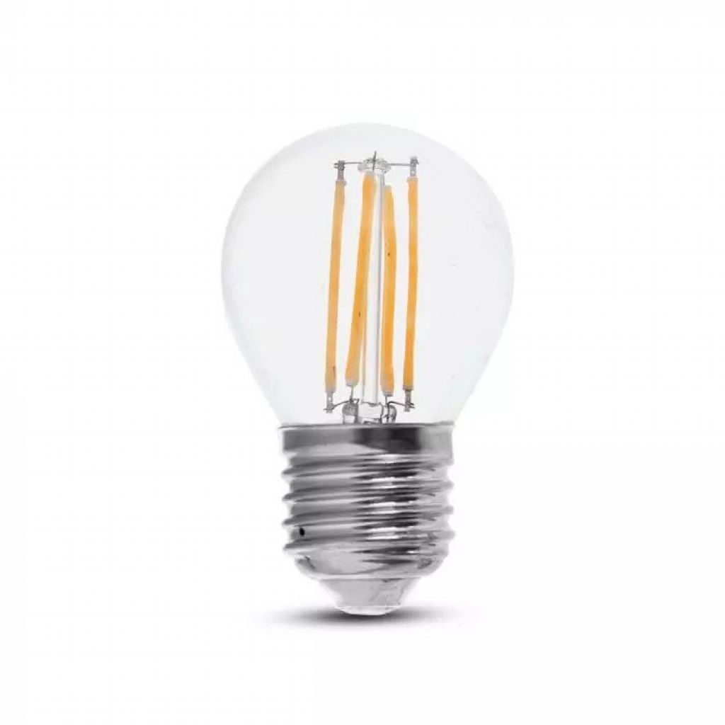 Lampadina LED E27 6W G45 Filamento 4000K