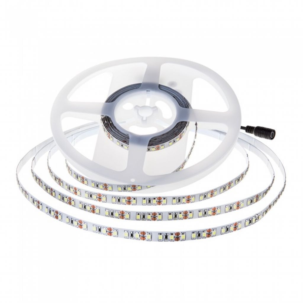 Strip LED Samsung SMD2835 12W/m 5m 120 LED/m 12V 3000K IP20 10mm