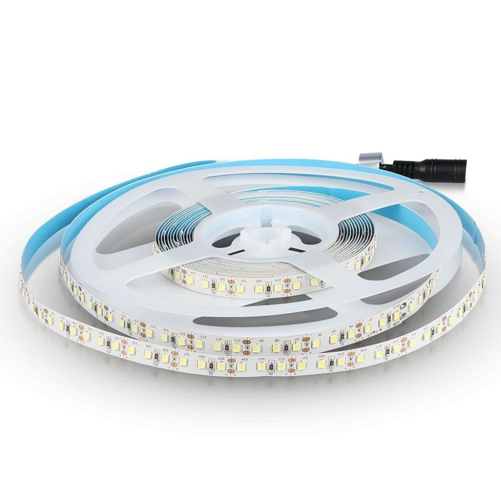 Strip LED Samsung SMD2835 12W/m 5m 120 LED/m 12V 6400K IP20 10mm