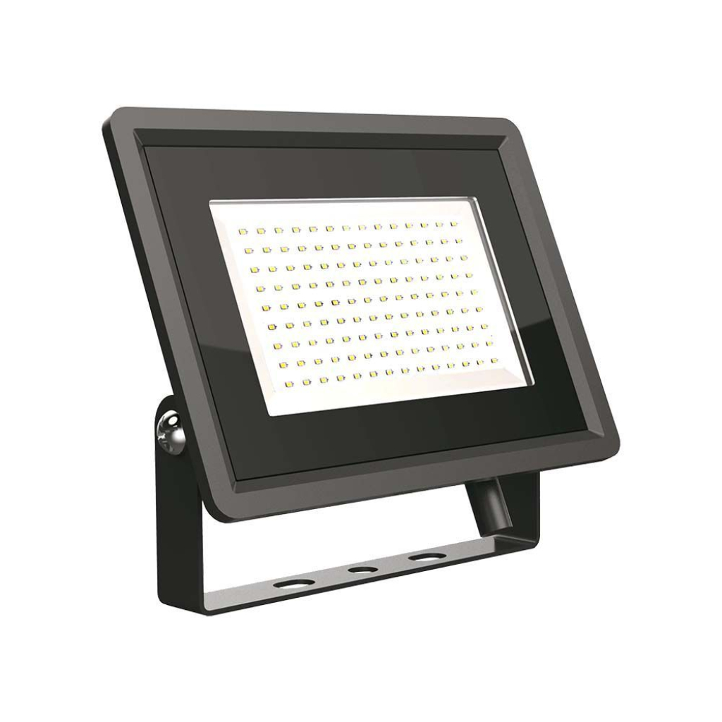 Faro LED SMD 100W Colore Nero 6400K IP65
